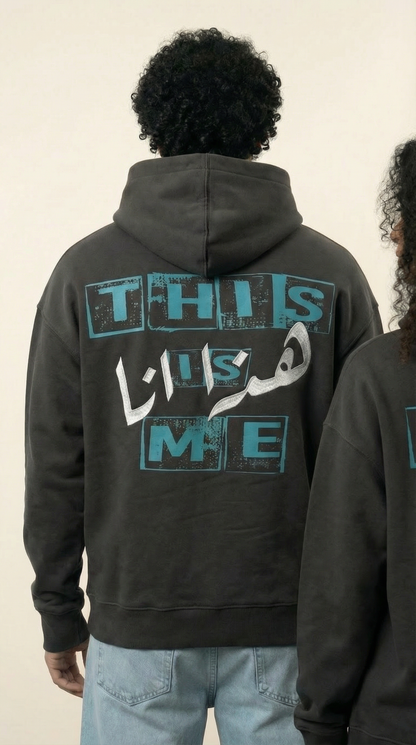 GRAPHITE - GREY HOODIE