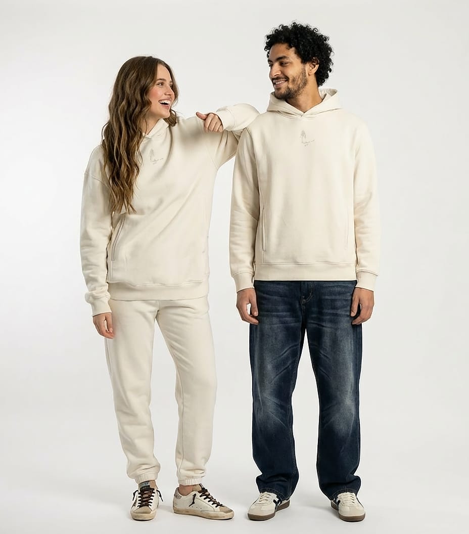 Key Of Life - Off White Hoodie