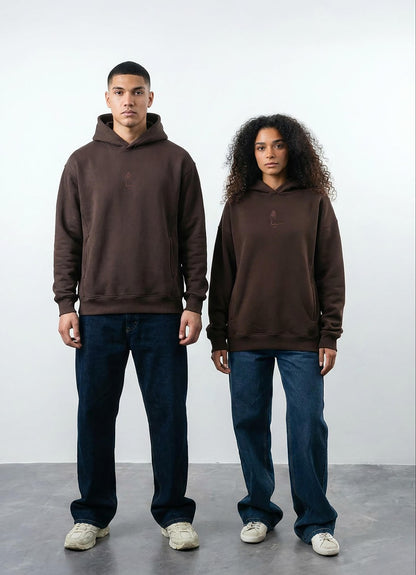 Jaheen's- Brown Hoodie