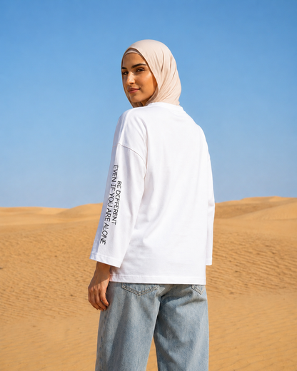 Be Different Tee Long sleeves