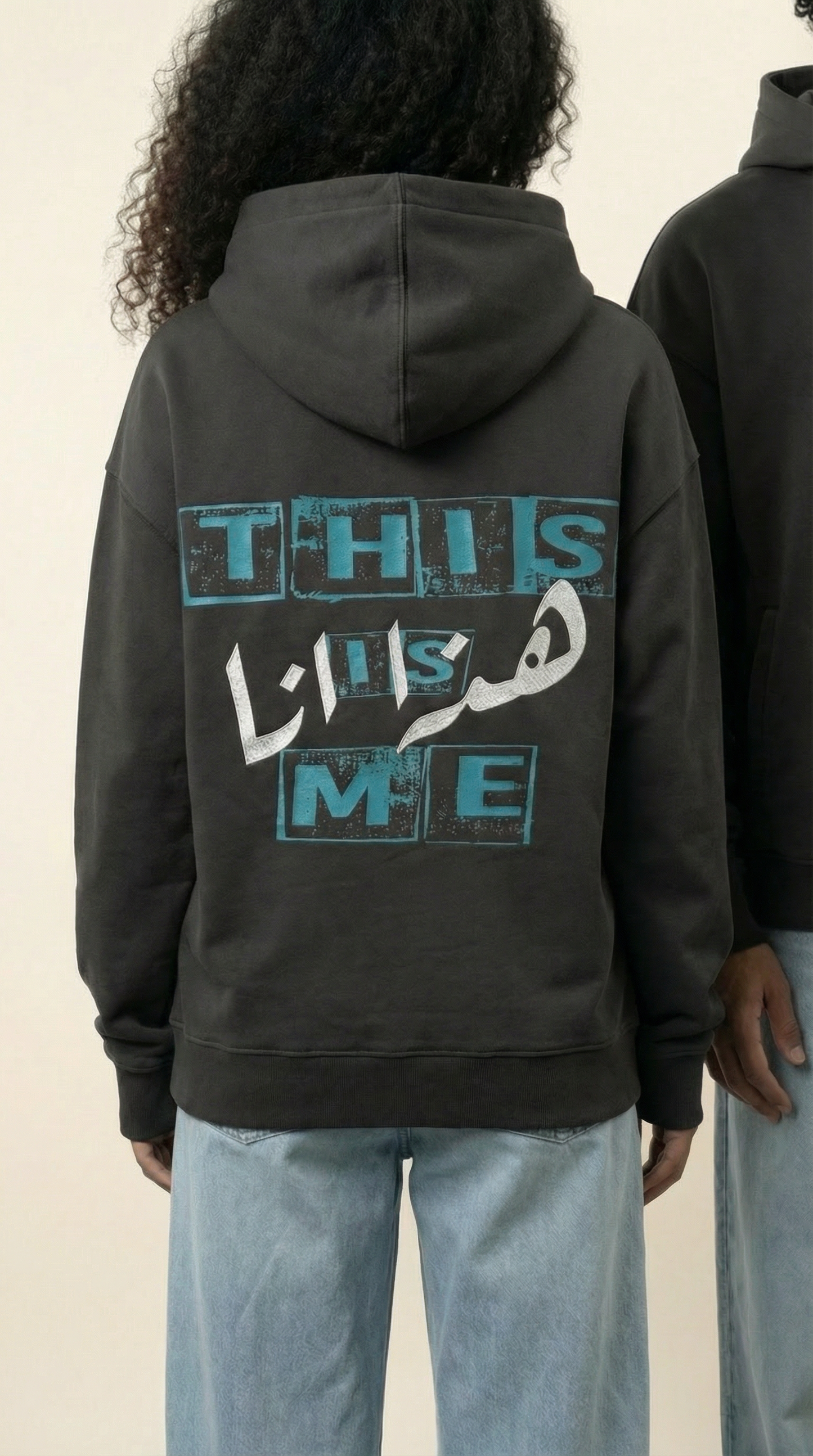 GRAPHITE - GREY HOODIE