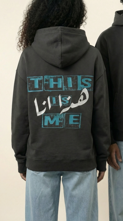 GRAPHITE - GREY HOODIE