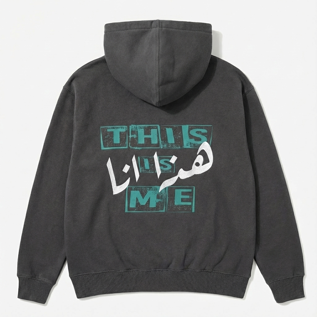 GRAPHITE - GREY HOODIE