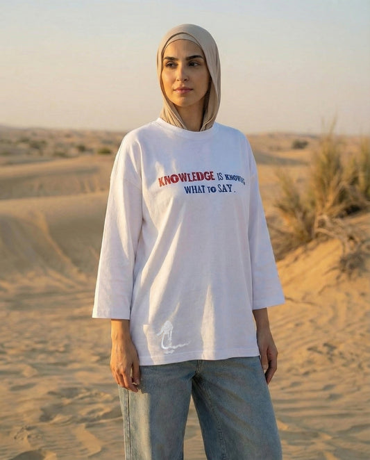 WISDOM Tee LONG SLEEVES